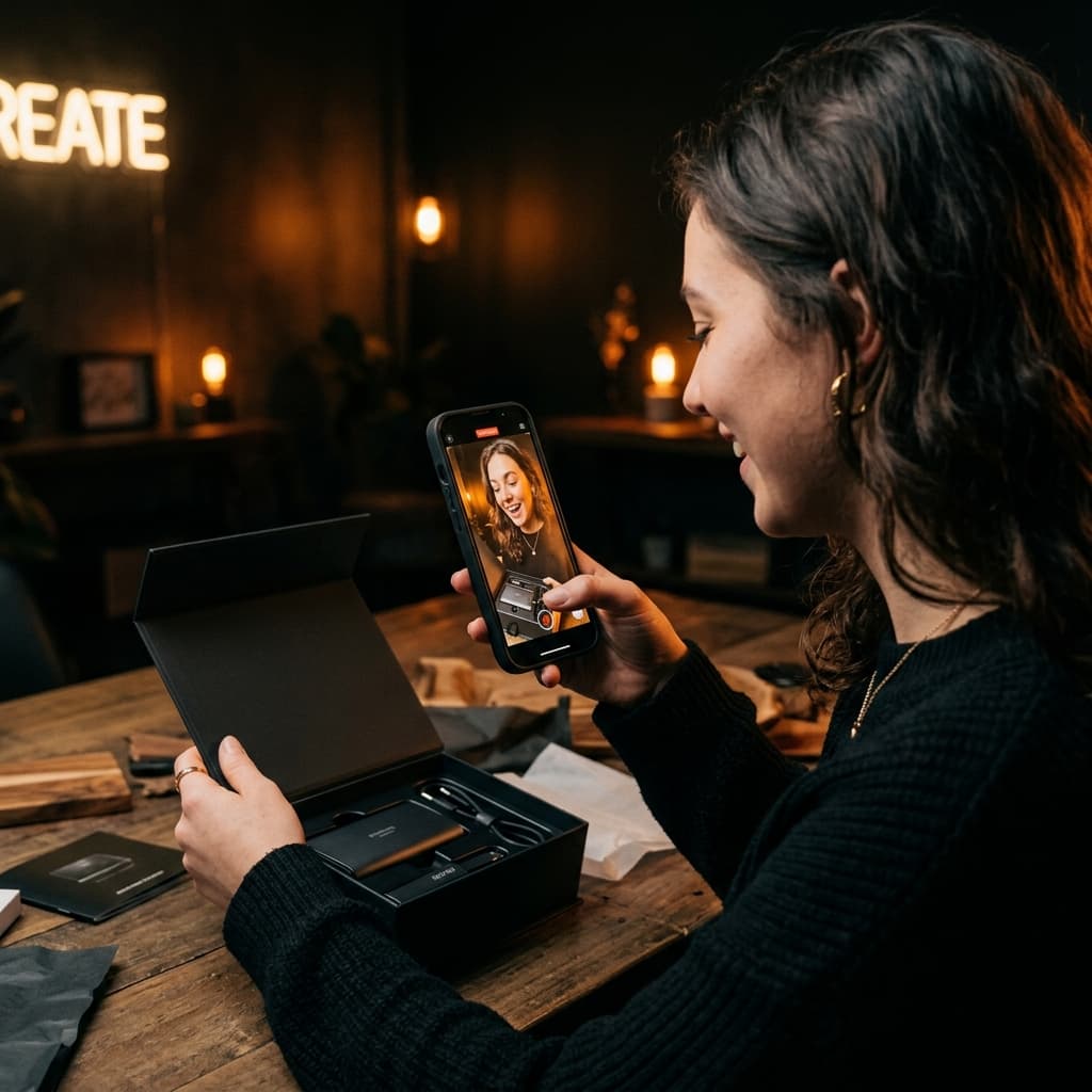 AI-generated UGC content showcase