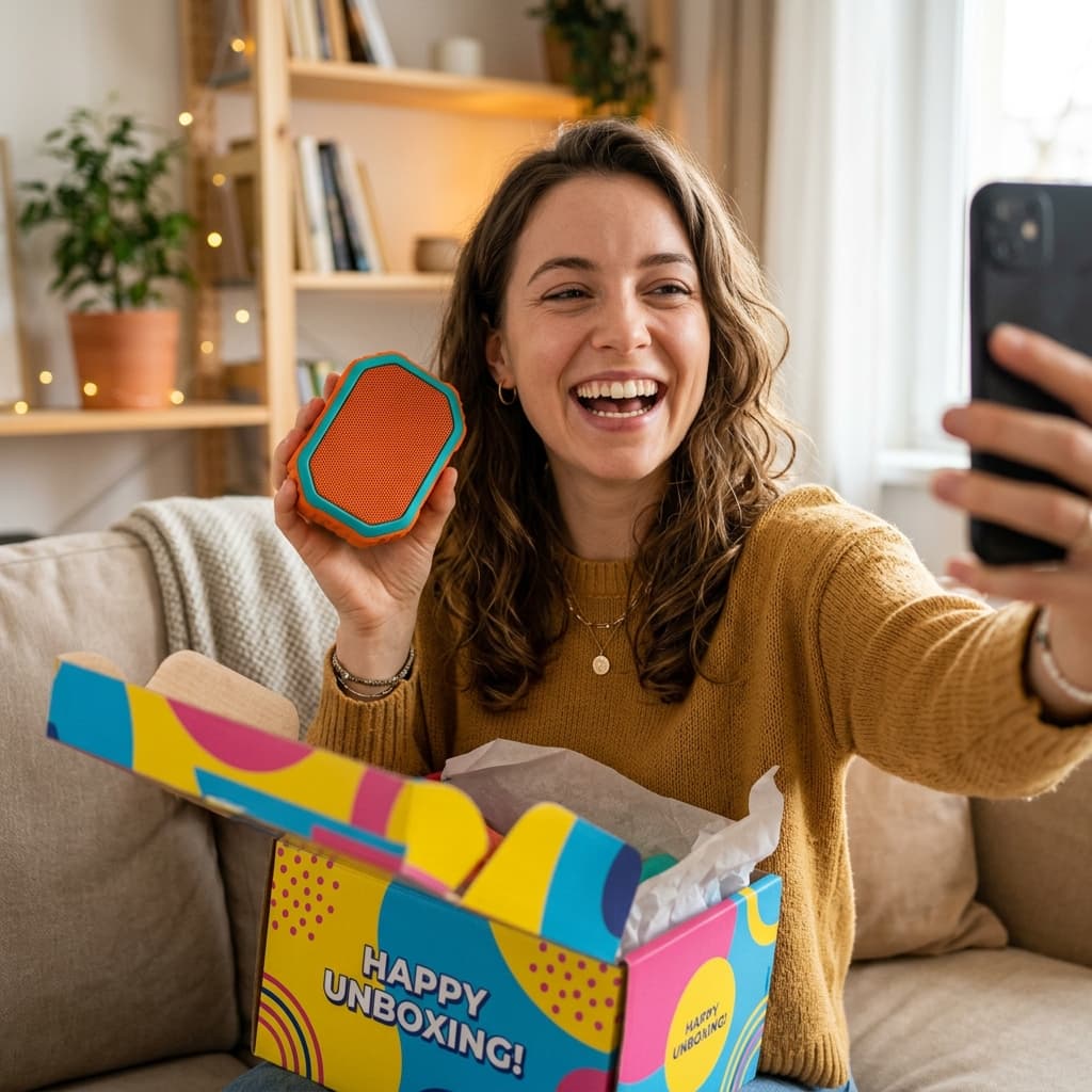 E-commerce UGC ad sample